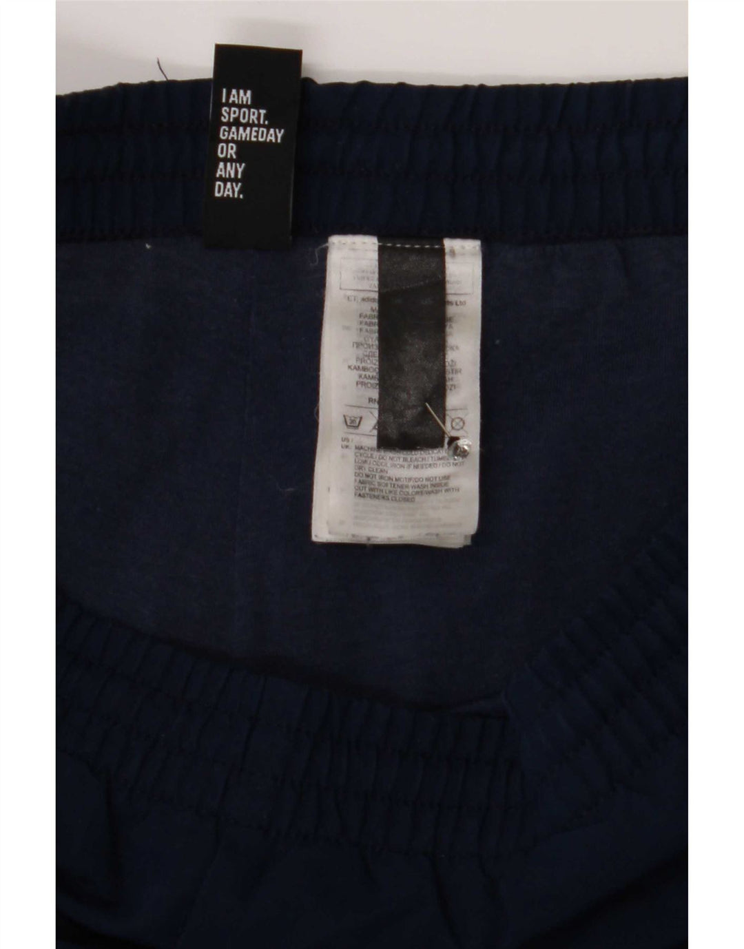 Pantalón De Chándal Adidas Hombre Grande Azul Marino Poliéster