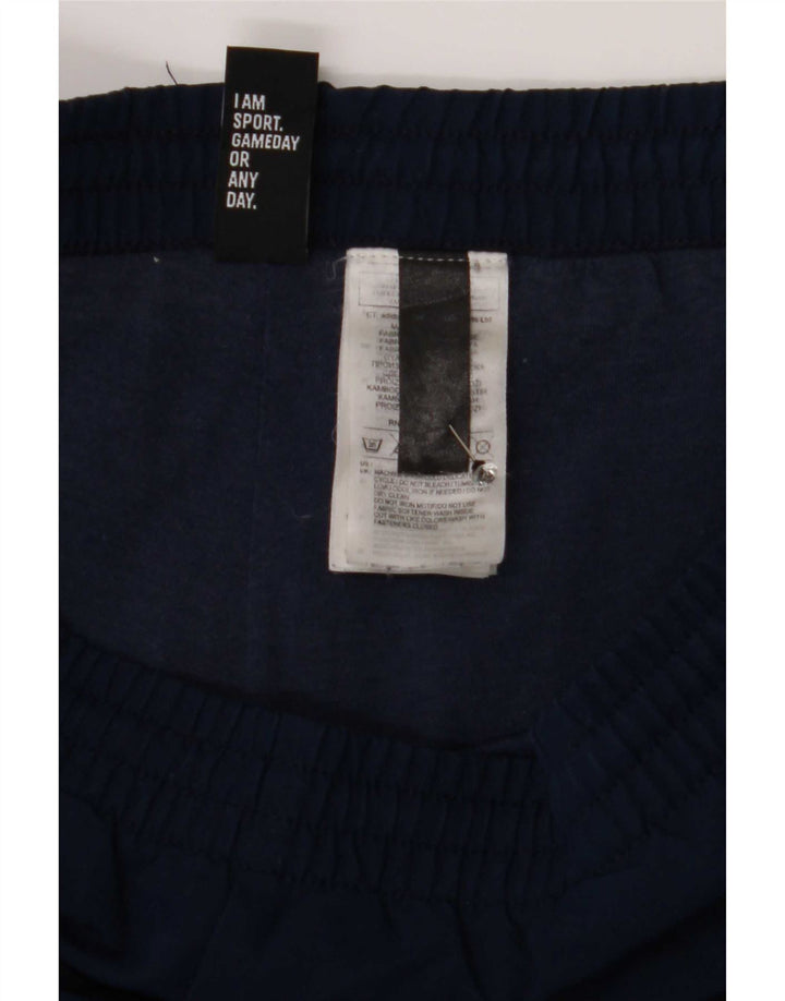 Pantalón De Chándal Adidas Hombre Grande Azul Marino Poliéster