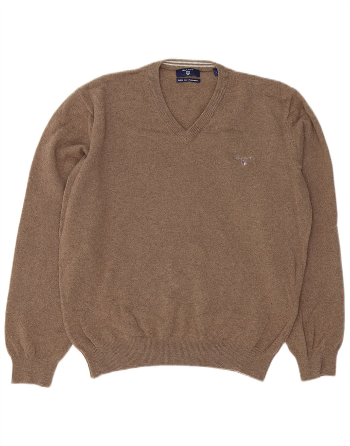 Gant Jersey con Cuello en V para Hombre