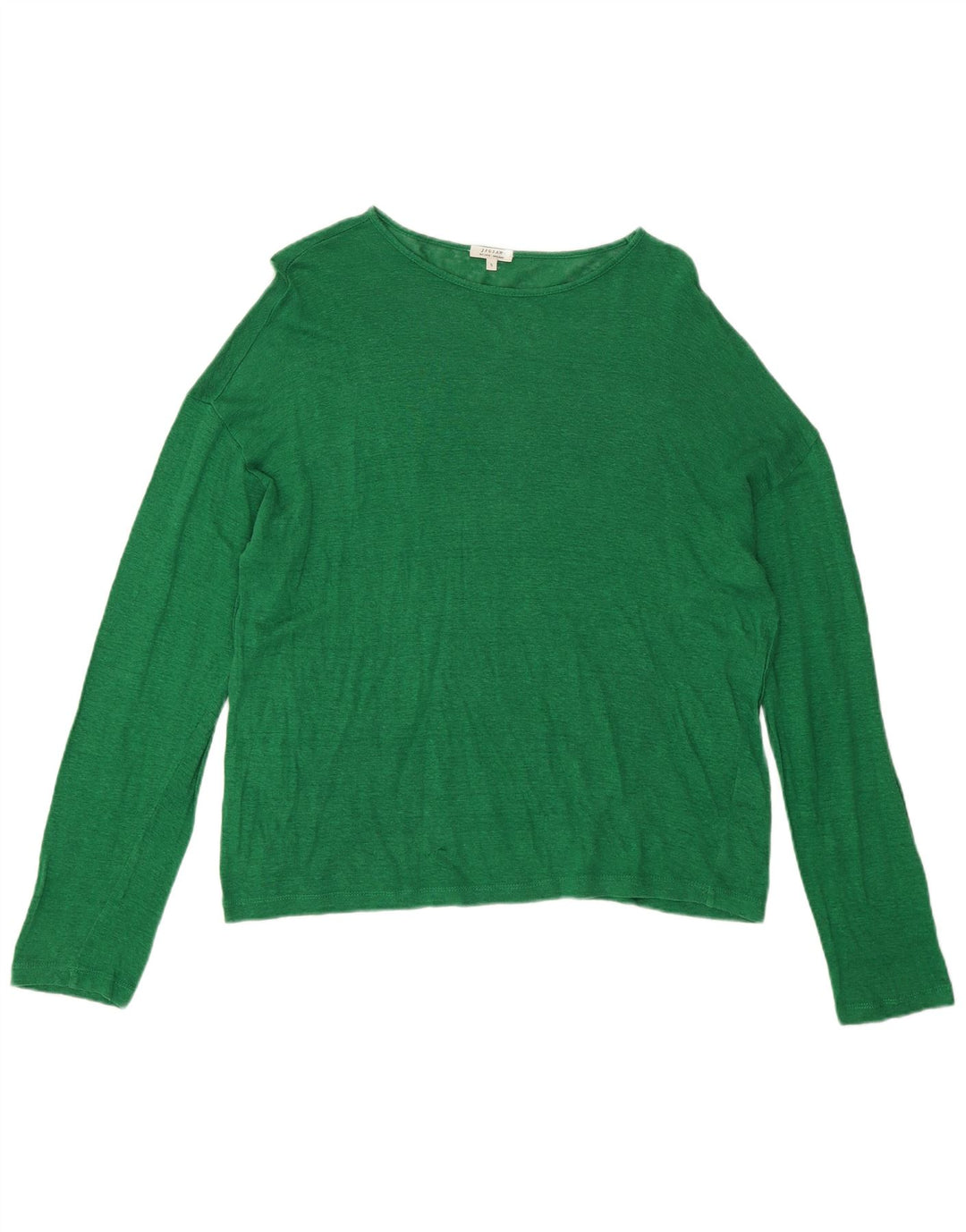 Jigsaw Mujer Oversize Top Manga Larga UK 10 Small Verde