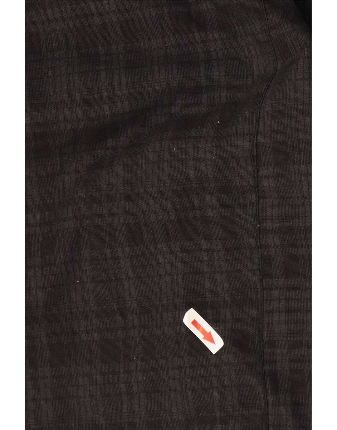 Tom Tailor Chaqueta utilitaria con capucha para hombre UK 44 2XL Algodón a cuadros negro