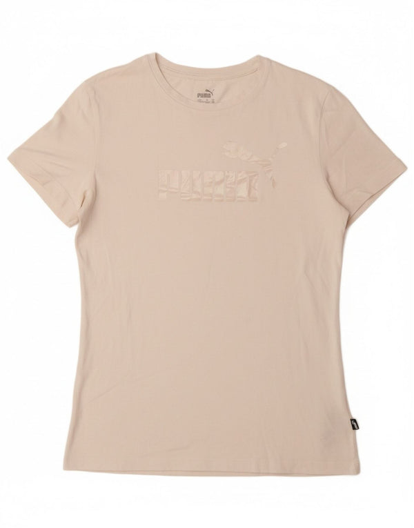 PUMA Camiseta gráfica para niña 15-16 años Blanco Algodón