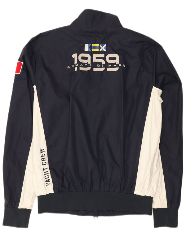 Armata Di Mare Chaqueta de chándal para hombre IT 46 Small Azul marino Colorblock