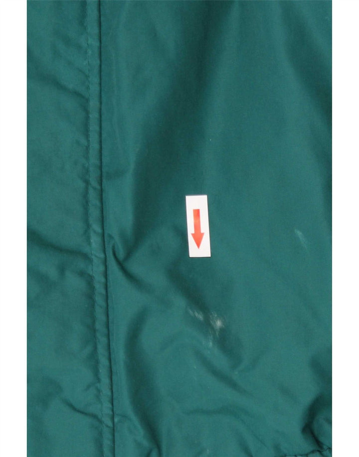 Columbia Chaqueta cortavientos para hombre ES 38 Nylon color block verde medio