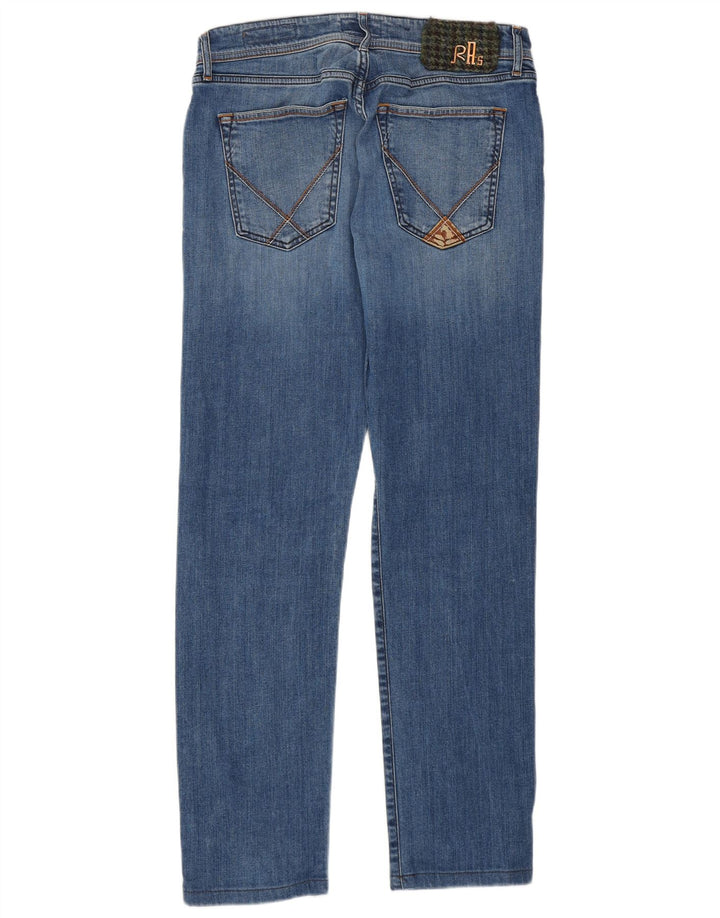 Vaqueros rectos para mujer Roy Rogers W32 L30 Algodón azul
