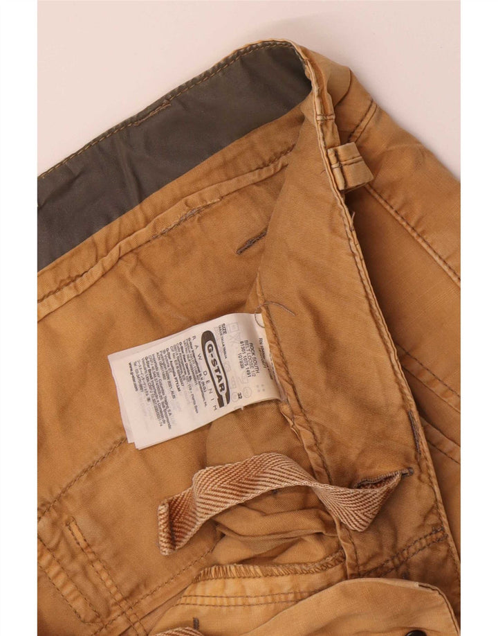 G-Star Hombre Shorts Cargo Gráficos W32 Algodón Beige Medio