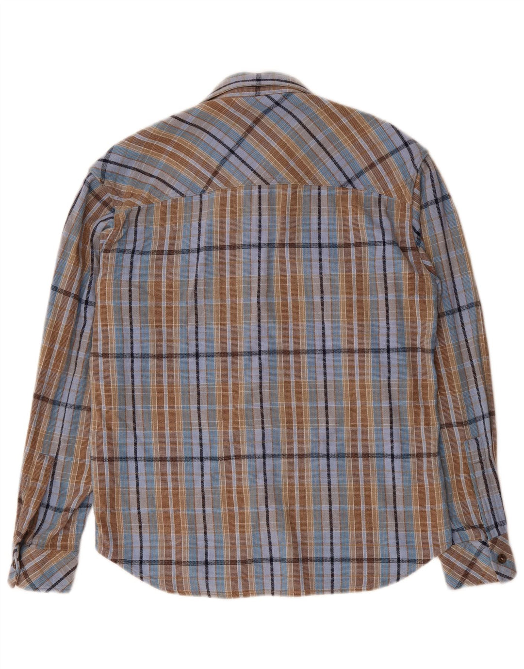 CARRERA Mens Flannel Shirt Medium Multicoloured Check Cotton