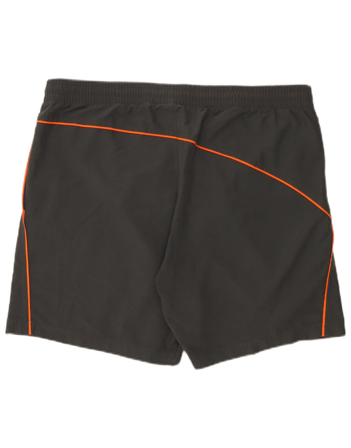 Nike Pantalones cortos deportivos para hombre XL Gris Poliéster