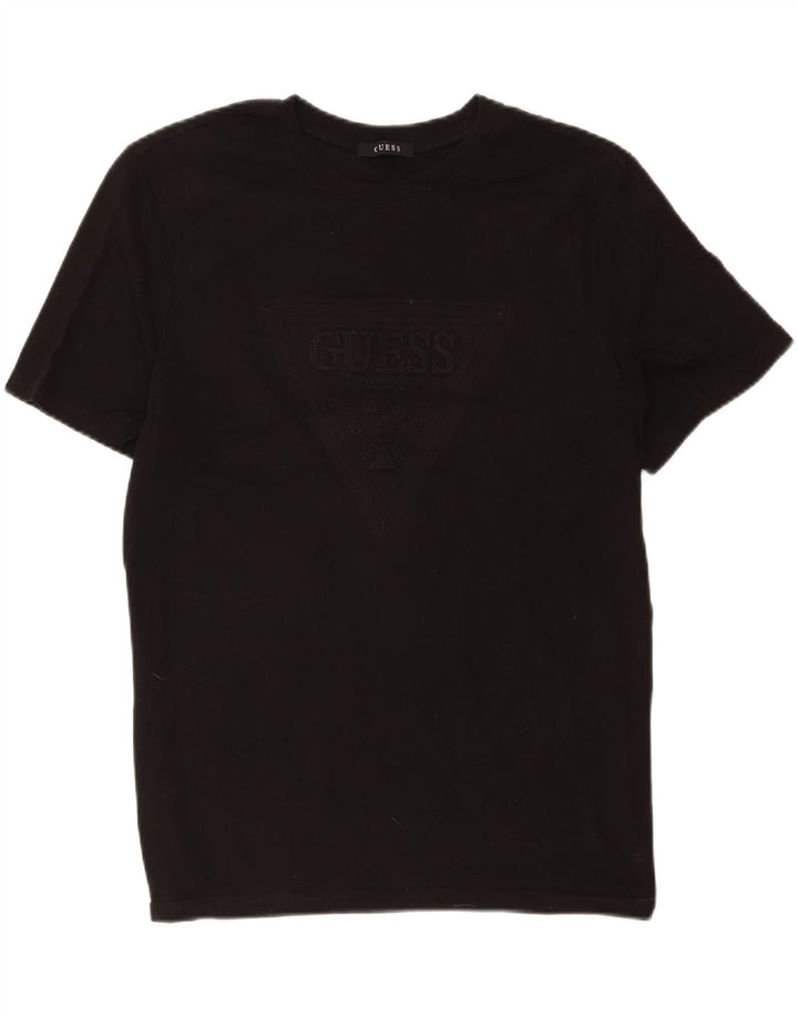 Guess Camiseta Gráfica para Hombre Top Medium Black
