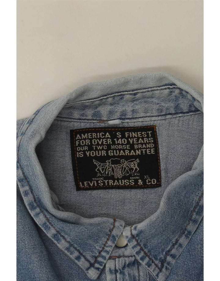 Camisa Levi's Hombre Denim XL Azul