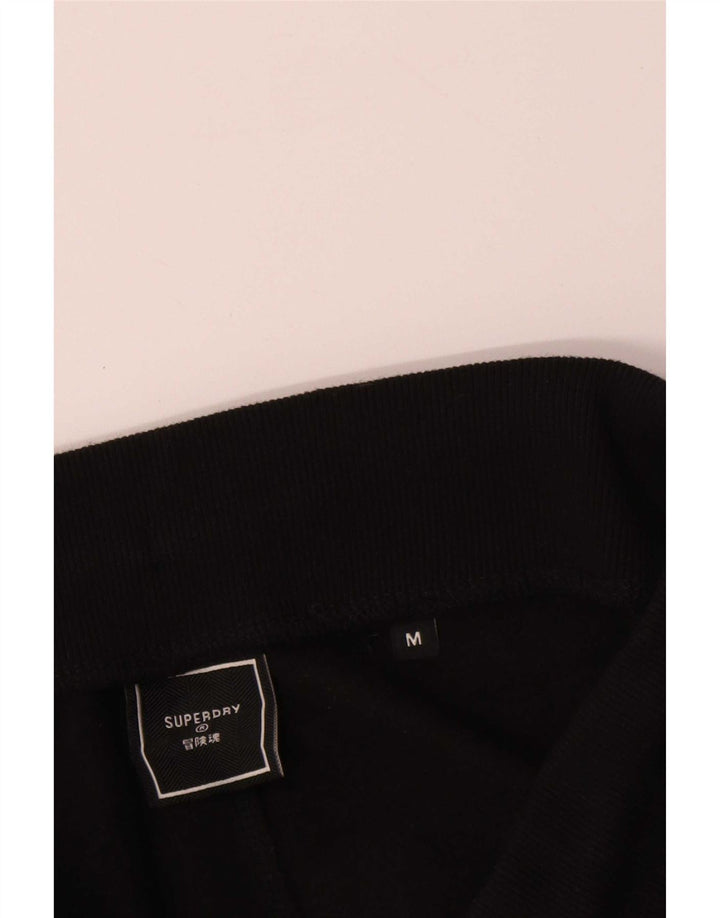 Superdry Hombre Mediano W32 L30 Algodón Negro