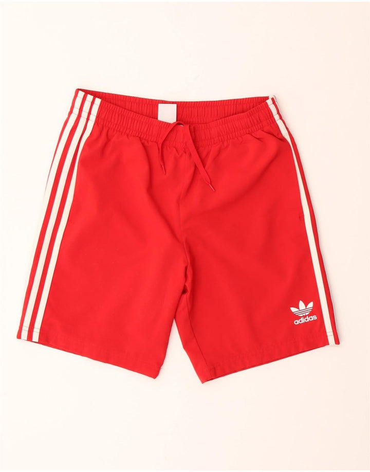 Adidas Pantalón Corto Deportivo Niño 13-14 Años Rojo Poliéster