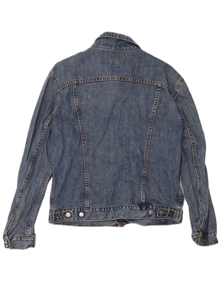 Carrera Chaqueta vaquera para hombre UK 40 Grande Algodón azul