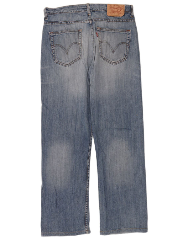 Levi's Vaqueros rectos 752 para hombre W32 L30 Algodón azul