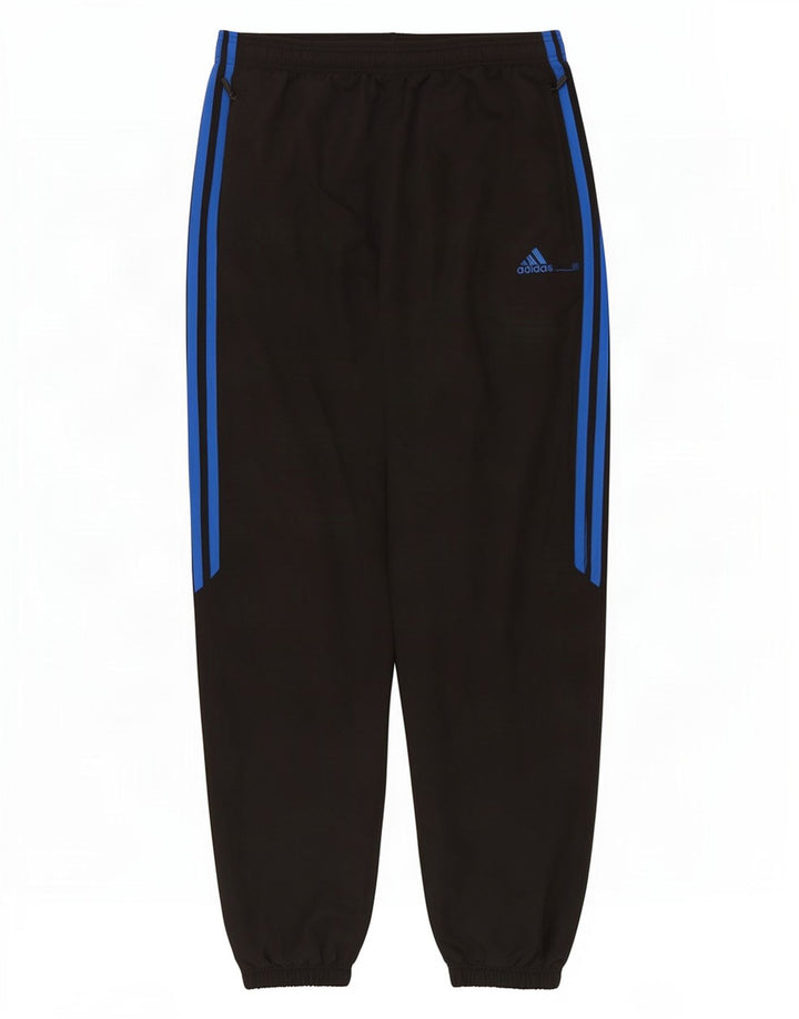 Adidas Hombre Pantalones De Chándal Joggers Grande Negro Poliéster