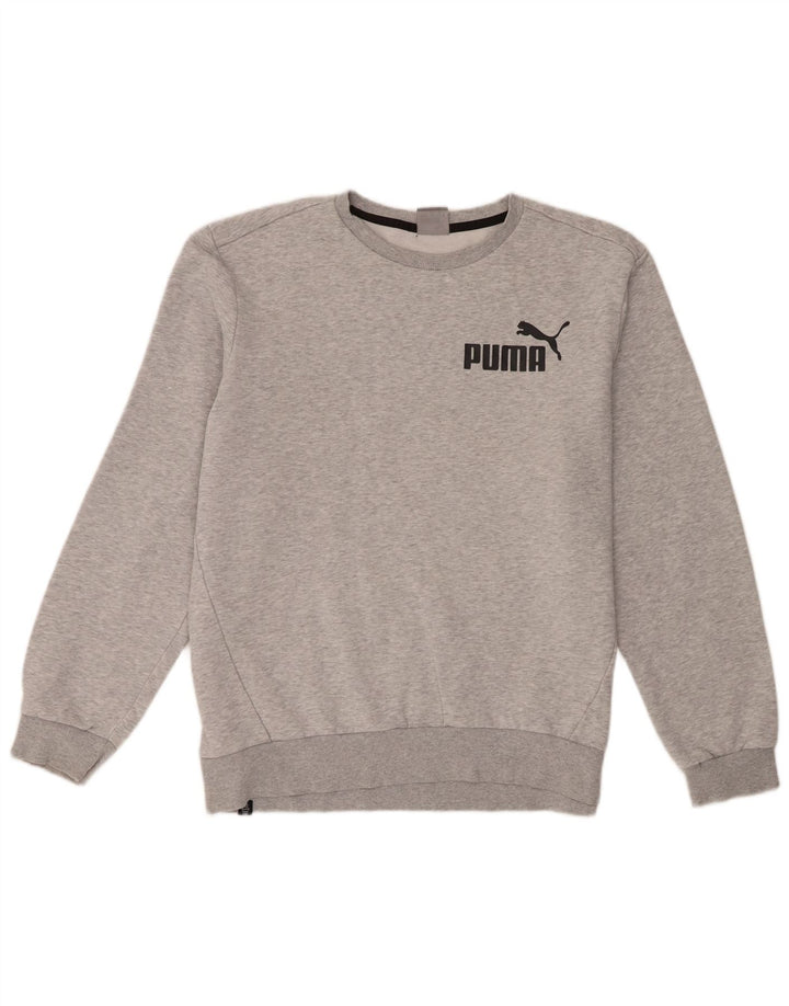 Puma Hombre Sudadera Jumper Grande Gris