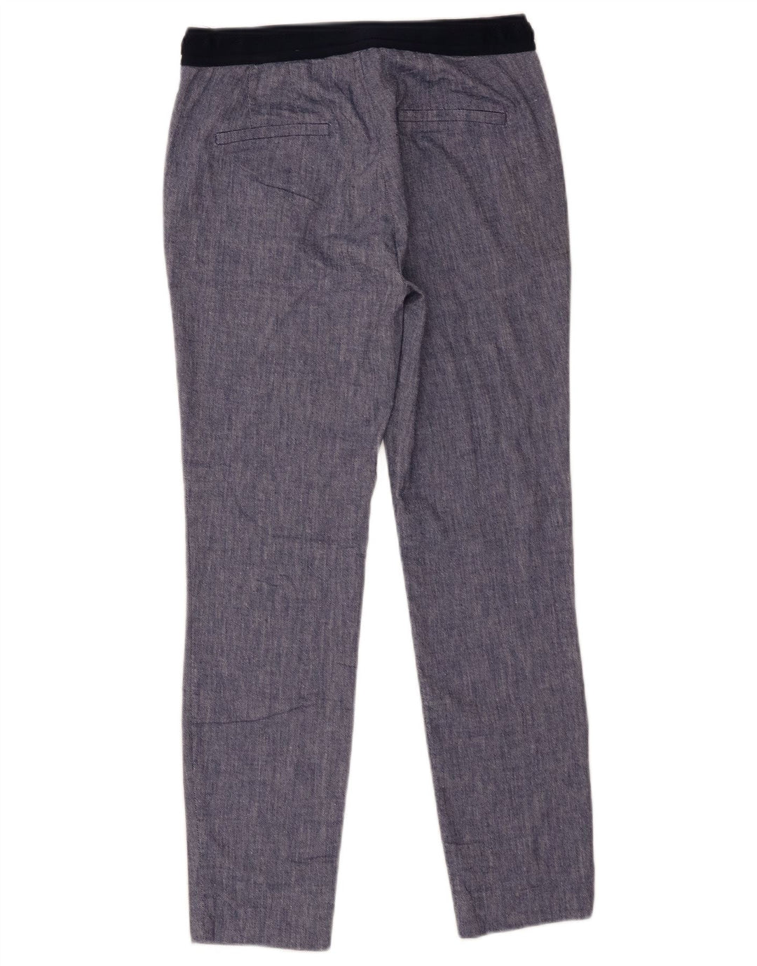 Zara Mujer Pantalones Chinos Slim Small W26 L27 Azul