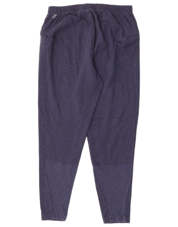 Puma Hombre Italia Pantalones De Chándal Grande Azul Marino Algodón