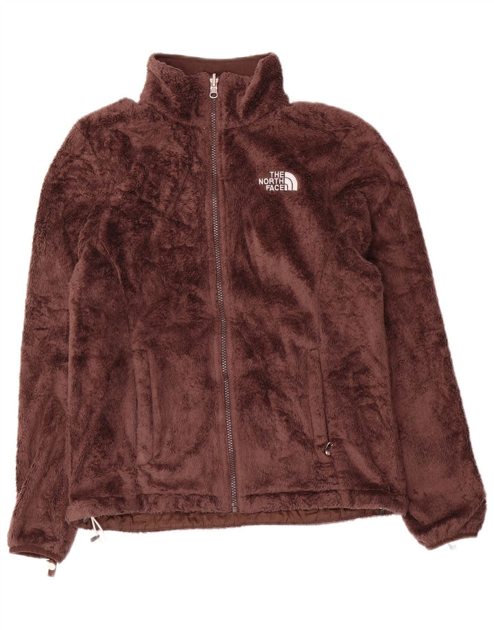 The North Face Chaqueta polar para mujer UK 10 Small Marrón Poliéster