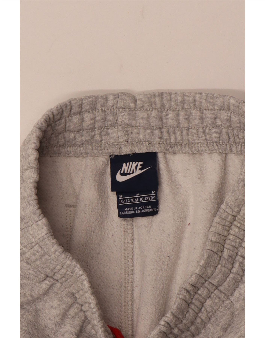 Nike - Pantalones de chándal para niño, 10-11 años, color gris medio jaspeado