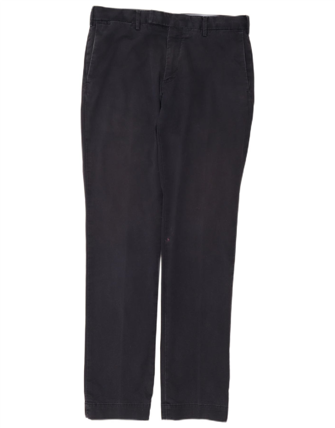 POLO RALPH LAUREN Pantalones de traje elásticos y ajustados para hombre W33 L34 Azul marino