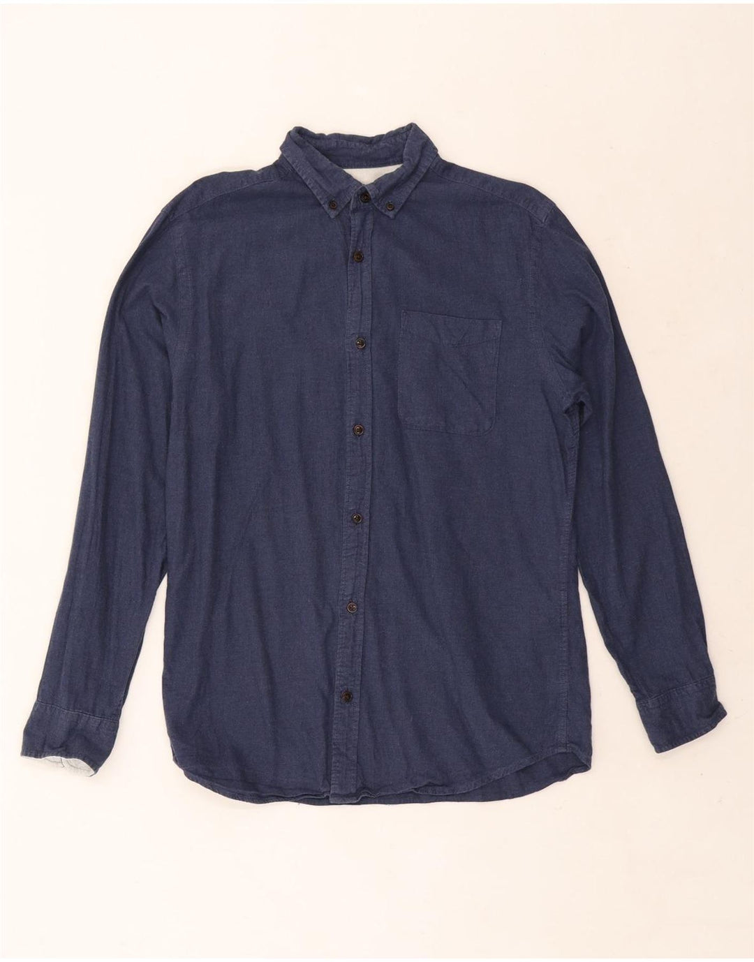 Camisa Jack & Jones Hombre Medium Azul Marino Algodón