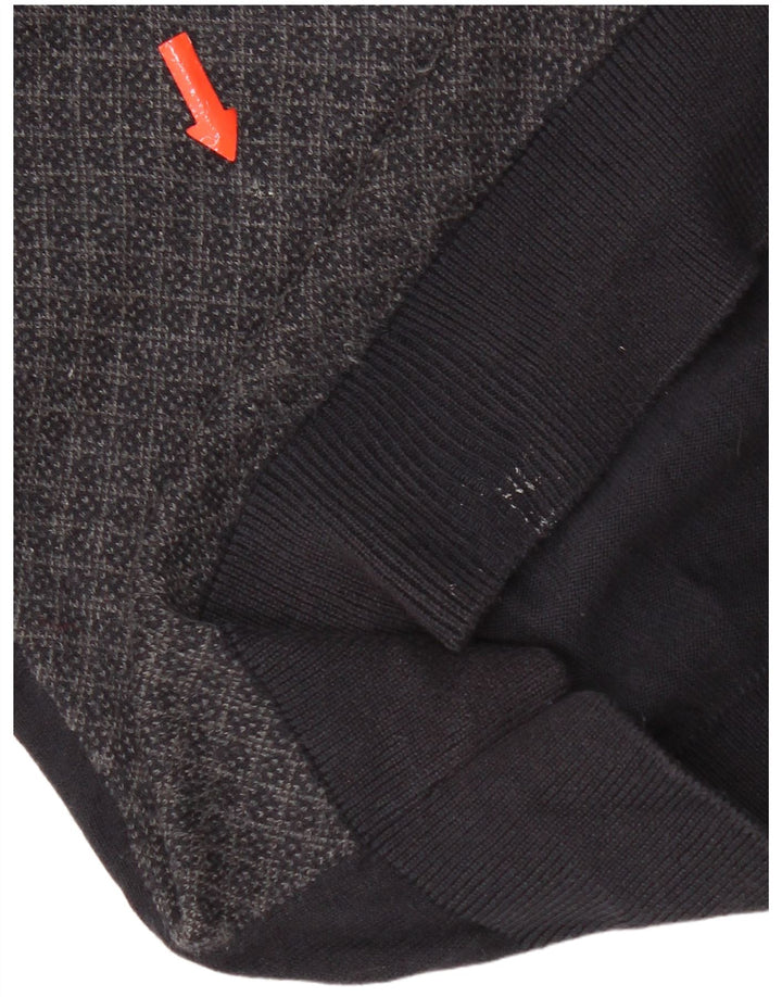 Marks & Spencer - Cárdigan de corte entallado para hombre, talla grande, azul marino