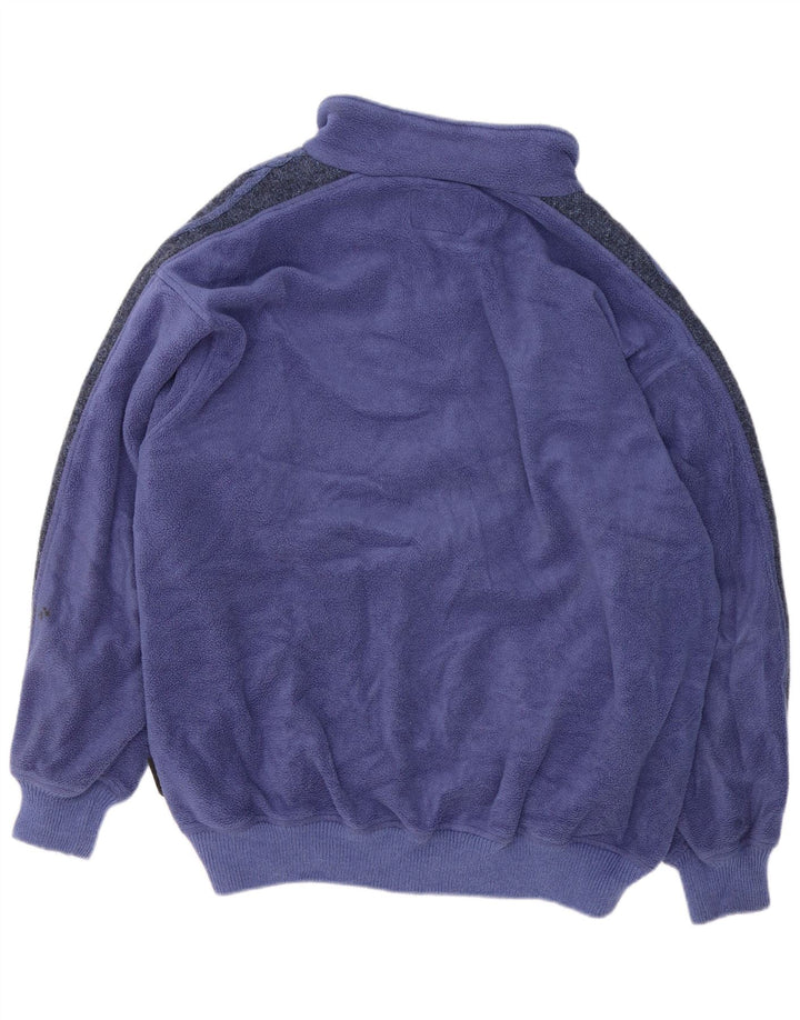 Silvy Chaqueta polar para hombre UK 44 2XL Púrpura