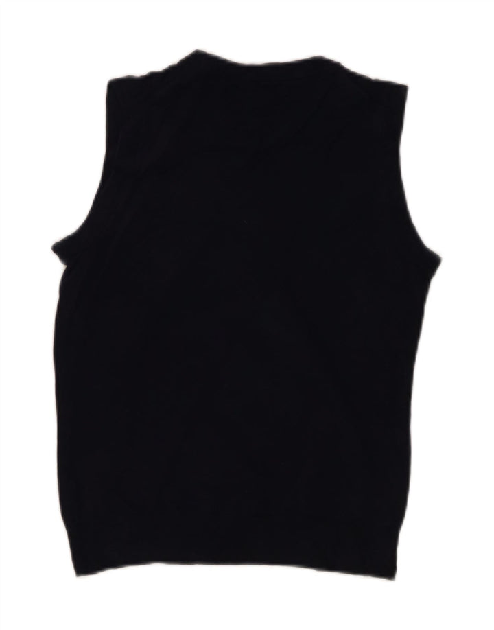 J. Crew Camiseta sin mangas para mujer UK 8 Small Azul marino Algodón