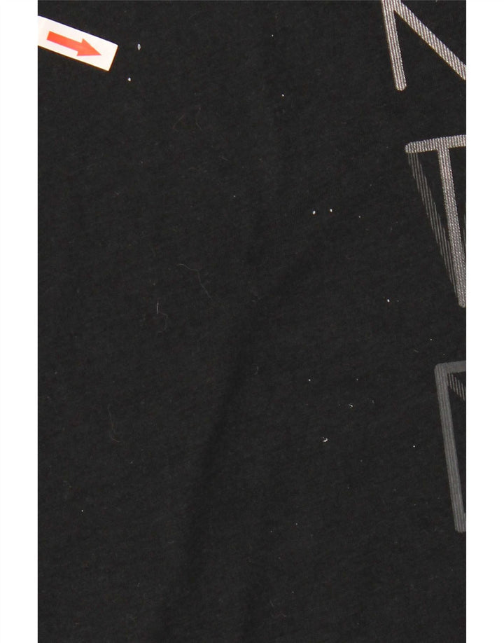 Nike Camiseta Dri Fit Graphic para hombre Top XL Poliéster negro