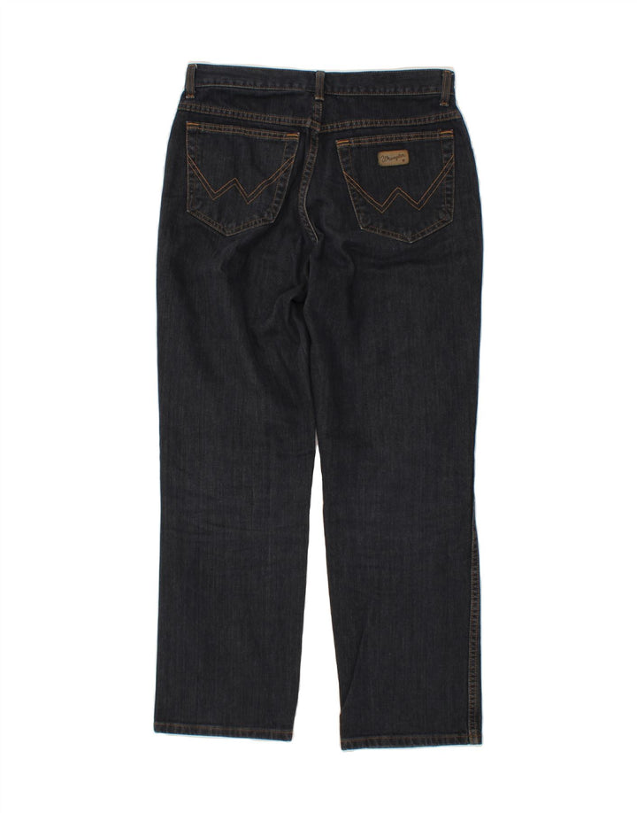 WRANGLER Vaqueros rectos para hombre W32 L30 Algodón azul marino