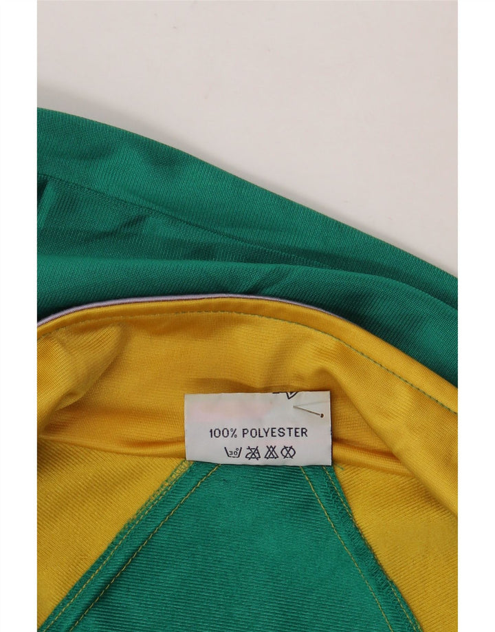 Master Chaqueta De Chándal Para Hombre Poliéster Color Block Verde Medio