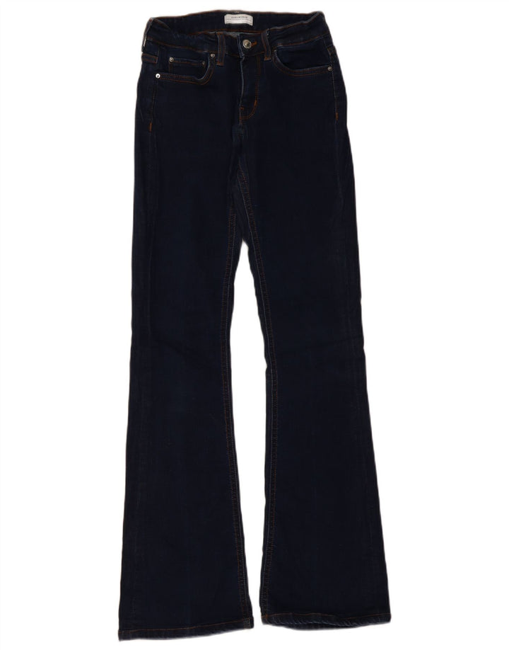 ZARA Vaqueros Acampanados Mujer EU 34 2XS W24 L31 Azul
