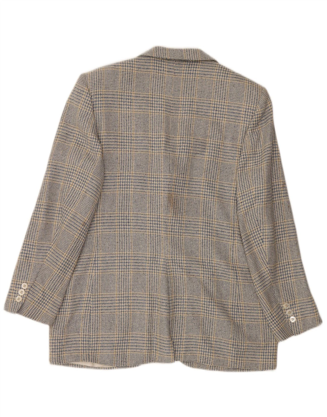 Burberrys Chaqueta tipo blazer de 3 botones para mujer Reino Unido 12 Pata de gallo azul medio