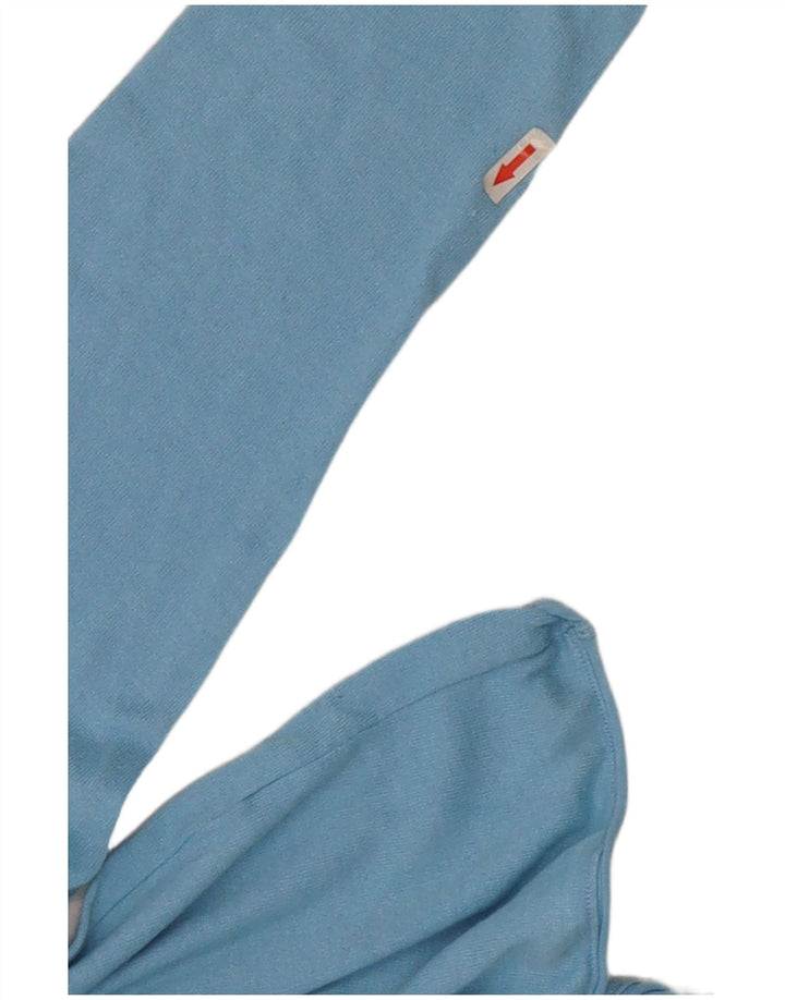 Zara Hombre Jersey De Cuello Redondo Jersey Grande Azul