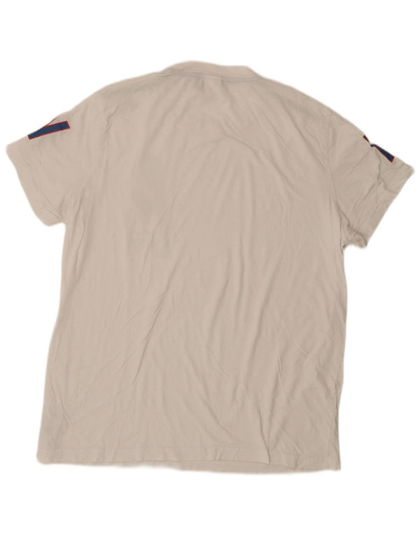 G-Star Camiseta gráfica para hombre Top 2XL Algodón blanco