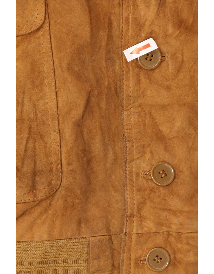 Conbipel Chaqueta Ante Hombre Talla 58 2XL Cuero Beige