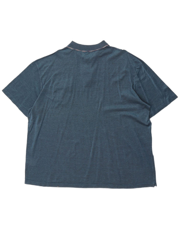 Missoni Sport Polo Hombre 2XL Azul Algodón