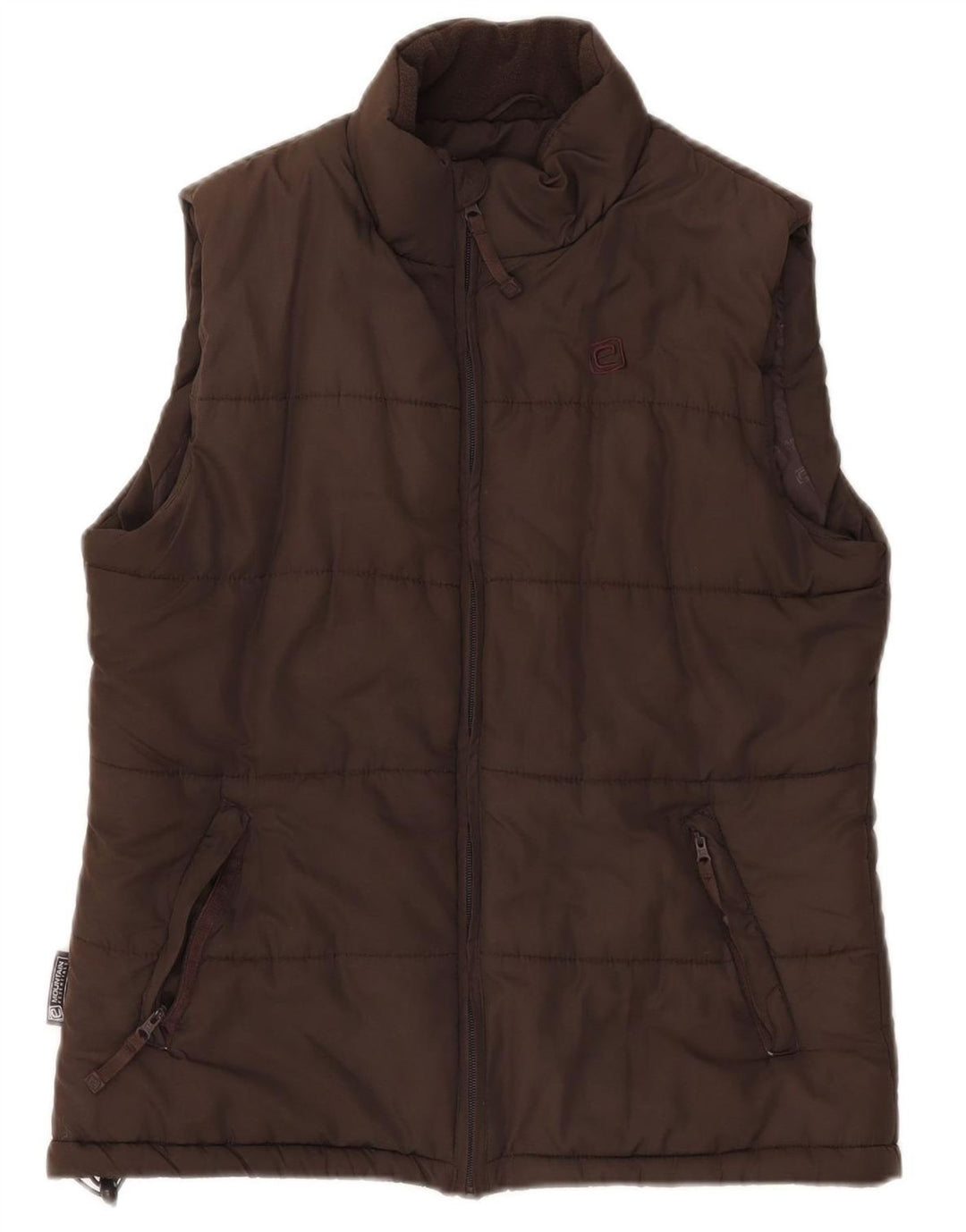 Mountain Essentials Chaleco acolchado para mujer UK 42 Marrón medio Poliéster