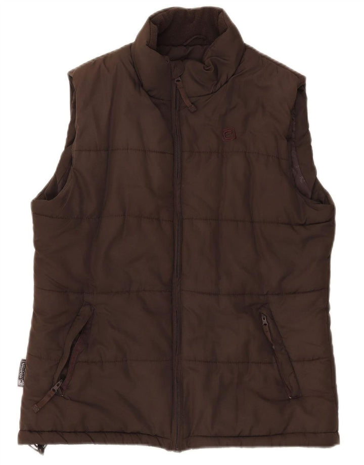 Mountain Essentials Chaleco acolchado para mujer UK 42 Marrón medio Poliéster