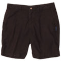 Scotch & Soda Pantalones cortos chinos para hombre W32 Large Algodón negro