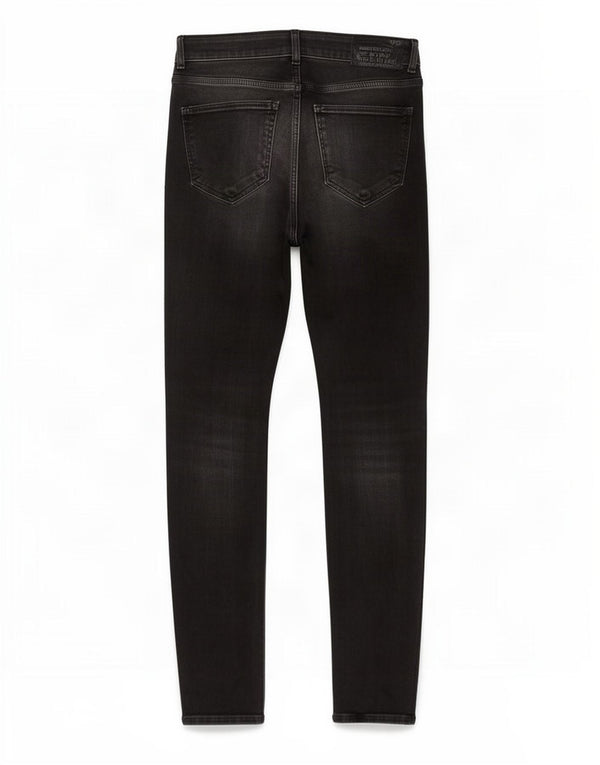 Zara Vaqueros pitillo para hombre EU 38 Small W30 L30 Negro