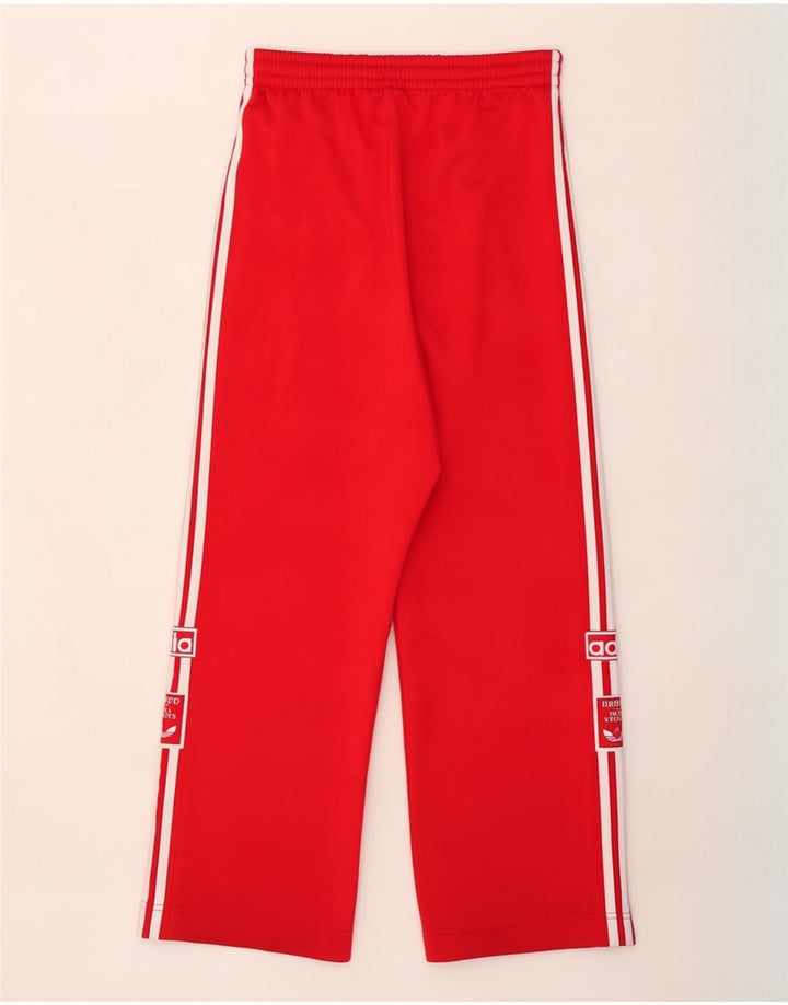 Pantalones de chándal con estampado gráfico para hombre Adidas Poliéster rojo medio