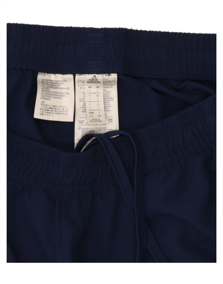 Pantalón De Chándal Adidas Hombre Grande Azul Marino Poliéster