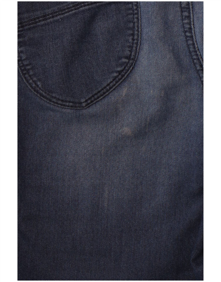 Benetton Vaqueros Pitillo Mujer W29 L30 Algodón Azul