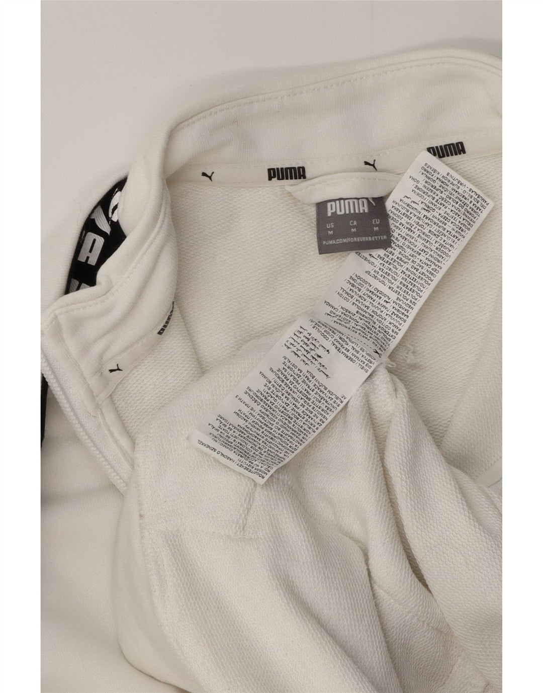 Puma Chaqueta de chándal gráfica para mujer UK 40 Medium White Colourblock