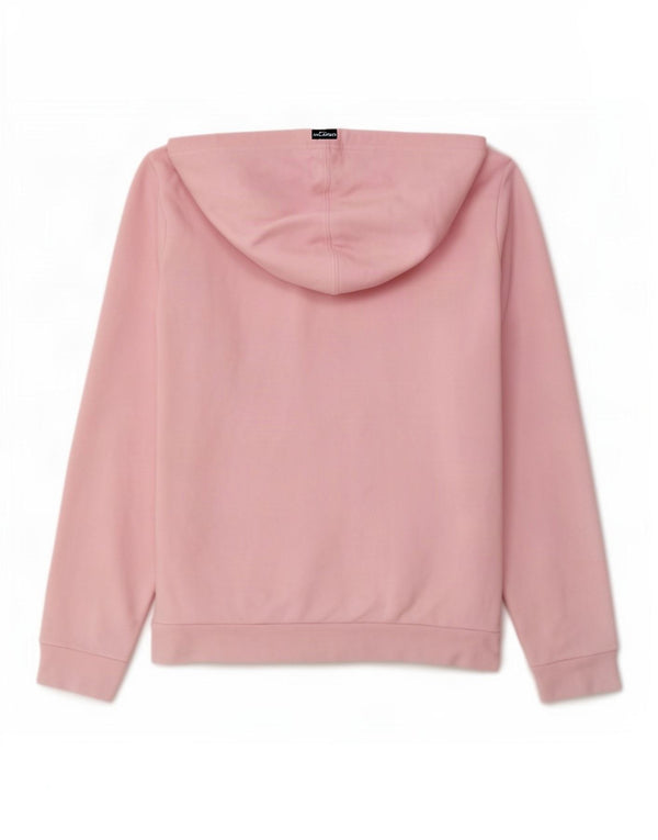 Adidas Sudadera con capucha y cremallera gráfica para niñas 11-12 años Rosa