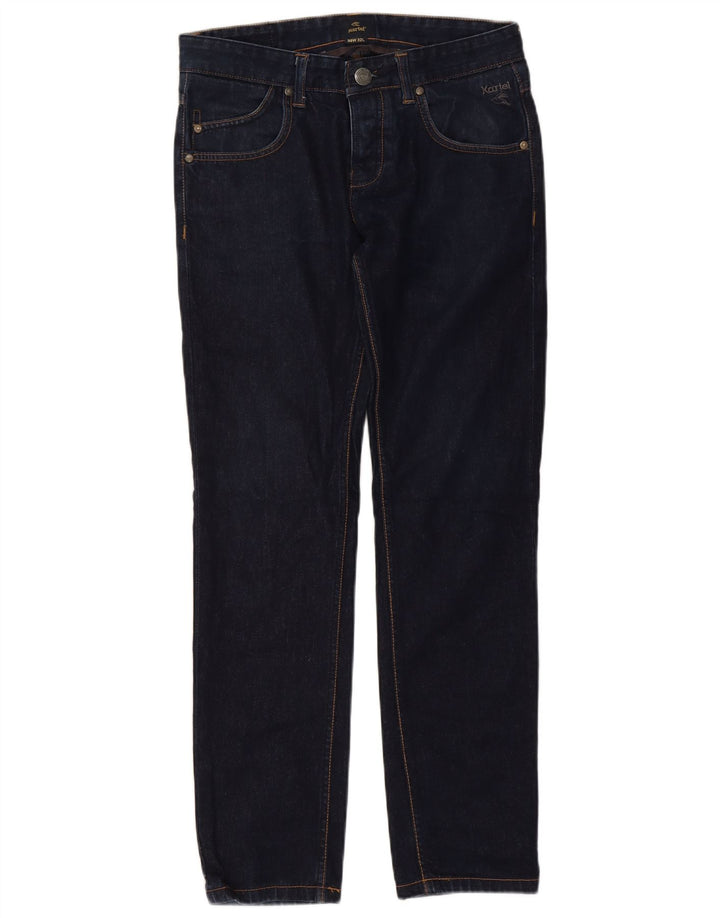 KARTEL Vaqueros Rectos Hombre W30 L32 Azul Marino Algodón