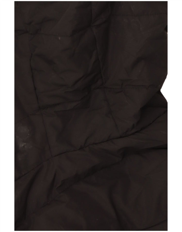 SUPERDRY Chaqueta acolchada con capucha para mujer UK 40 Mediana Poliéster negro