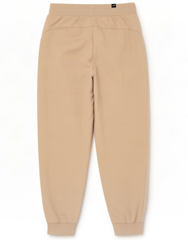 Puma Pantalones de chándal para mujer Joggers UK 44 Medium Beige Cotton